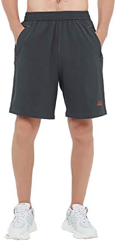TBMPOY Men's 7'' Running Hiking Shorts Quick Dry Athletic Gym Outdoor Sports Short Zipper Pockets - Image 7