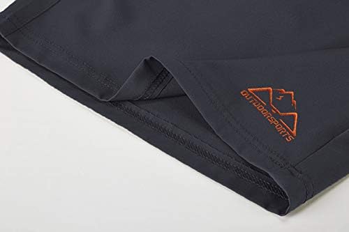 TBMPOY Men's 7'' Running Hiking Shorts Quick Dry Athletic Gym Outdoor Sports Short Zipper Pockets - Image 5