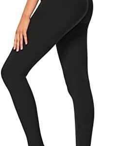 GAYHAY High Waisted Leggings for Women - Soft Opaque Slim Tummy Control Printed Pants for Running Cycling Yoga