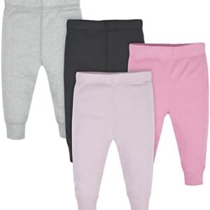 Gerber Baby Girls' Toddler Multi-Pack Premium Pants Leggings