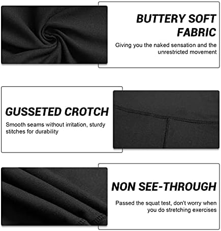 GAYHAY High Waisted Leggings for Women - Soft Opaque Slim Tummy Control Printed Pants for Running Cycling Yoga - Image 5