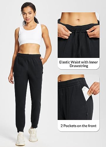 BALEAF Women's Fleece Pants Winter Thermal Sweatpants Warm Polar Fleece Joggers Sweat Pants for Outdoor Hiking Running - Image 4
