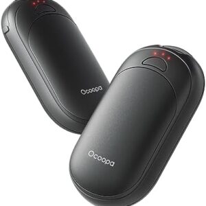OCOOPA 2in1 Magnetic Rechargeable Hand Warmers 2 Pack, Electric Hand Warmer, Pocket Battery Operated Heater, UL Certified, 3 Heat Settings, Tech Gifts for Men,Purse Must Haves, Essentials, UT3 Lite