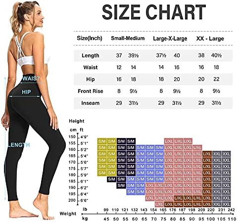 GAYHAY High Waisted Leggings for Women - Soft Opaque Slim Tummy Control Printed Pants for Running Cycling Yoga - Image 6