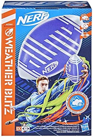 NERF Weather Blitz Foam Football, All Weather Play, Water-Resistant, Easy to Hold Grips, Indoor & Outdoor Sports Toys for 5 Year Old Kids - Image 3
