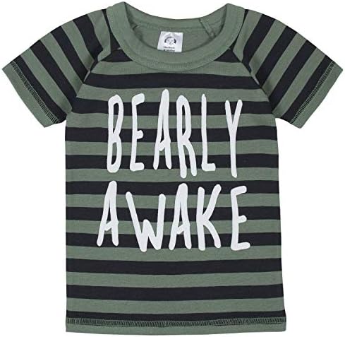 Gerber Baby Boys' Toddler Snug Fit 4-Piece Pajama Set - Image 2