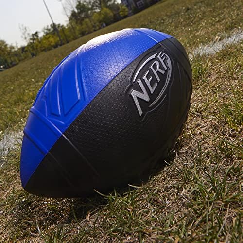 NERF Pro Grip Football, Blue, Classic Foam Ball, Easy to Catch & Throw, Sports Toys, or Stocking Stuffers for Kids - Image 5